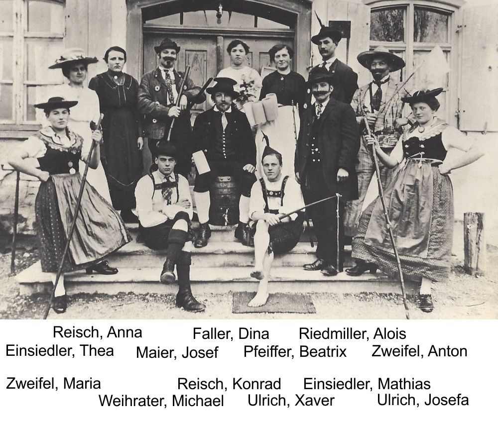 1921: Das heiratsnärrische Volk - Spielleitung Heinrich Pfaller