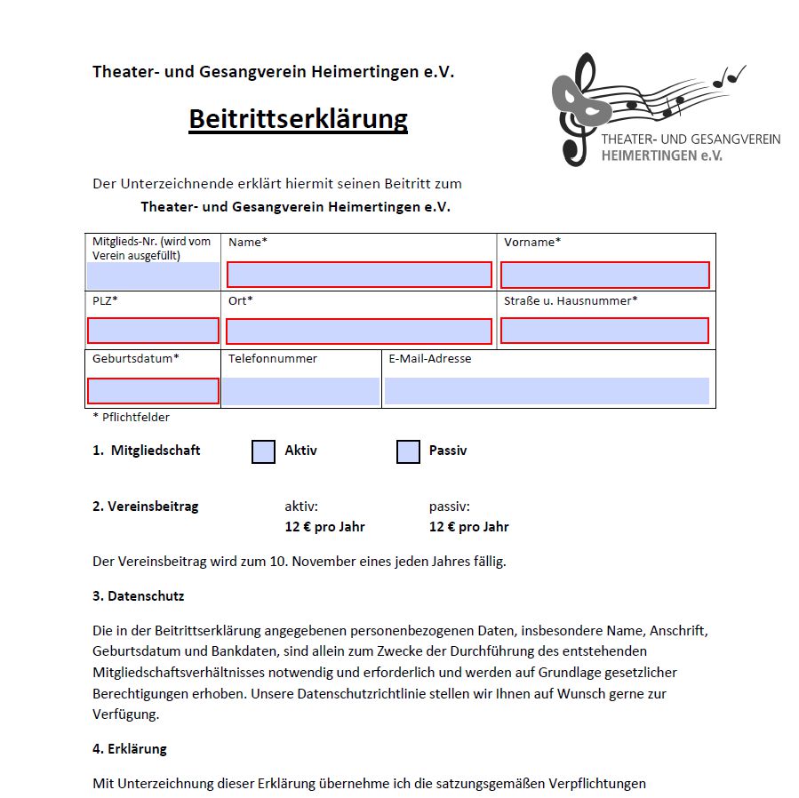 Telecharger Beitrittserklarung Telecharger Beitrittserklarung